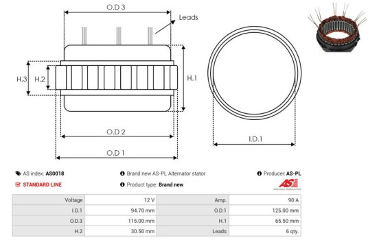 Stator, generator, Image 2