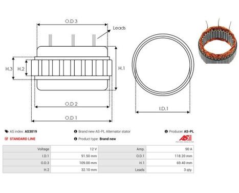 Stator, generator, Image 2
