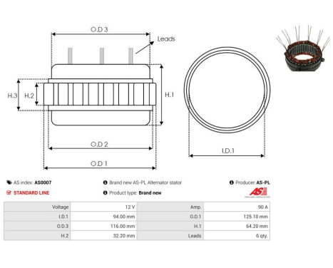Stator, generator, Image 2