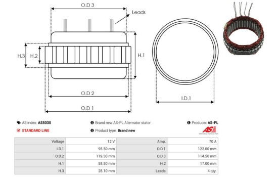Stator, generator, Image 2