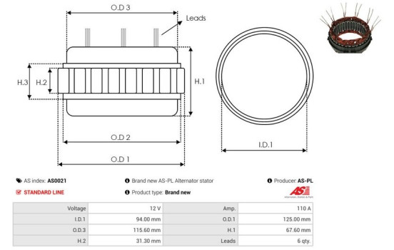 Stator, generator, Image 2