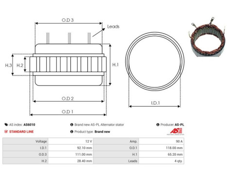 Stator, generator, Image 2