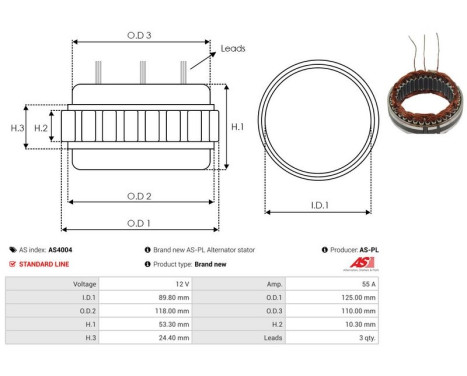 Stator, generator, Image 2