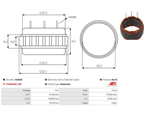 Stator, generator, Image 2