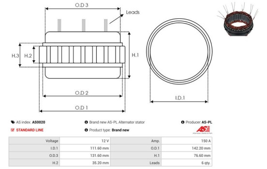 Stator, generator, Image 2