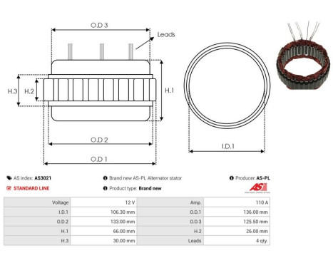 Stator, generator, Image 2