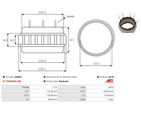 Stator, generator, Image 2