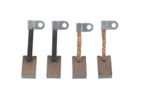 Carbon brush, starter motor