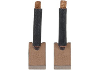 Carbon brush, starter motor