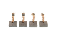 Carbon brush, starter motor