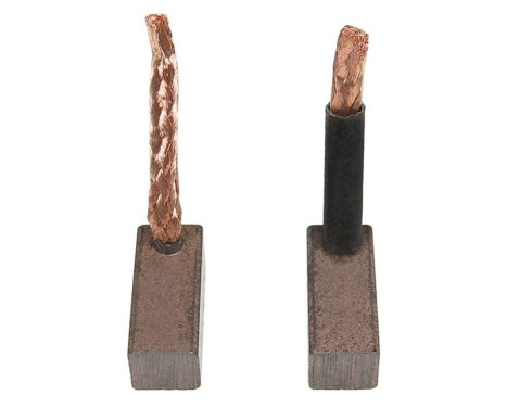 Carbon brush, starter motor