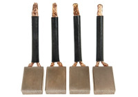 Carbon brush, starter motor