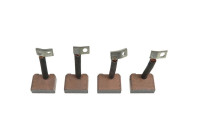 Carbon brush, starter motor