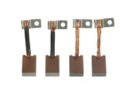 Carbon brush, starter motor