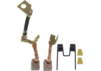 Carbon brush, starter motor