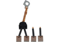 Carbon brush, starter motor