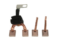 Carbon brush, starter motor