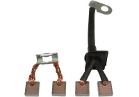 Carbon brush, starter motor