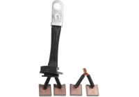 Carbon brush, starter motor