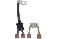 Carbon brush, starter motor