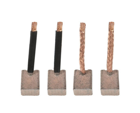 Carbon brush, starter motor