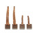 Carbon brush, starter motor
