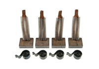 Carbon brush, starter motor