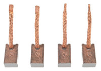 Carbon brush, starter motor