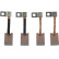 Carbon brush, starter motor