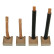 Carbon brush, starter motor