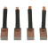 Carbon brush, starter motor