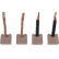 Carbon brush, starter motor