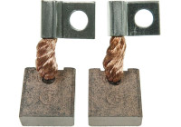 Carbon brush, starter motor