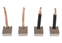 Carbon brush, starter motor