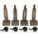 Carbon brush, starter motor