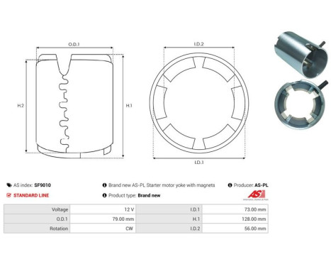 Exciter winding, starter, Image 3