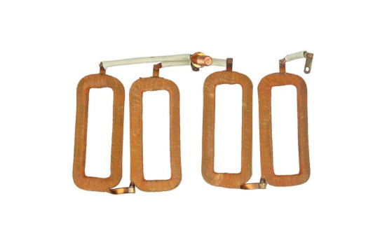 Exciter winding, starter