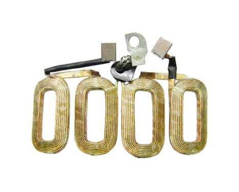 Exciter winding, starter