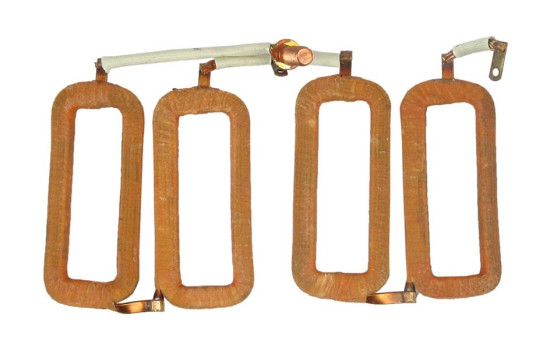 Exciter winding, starter