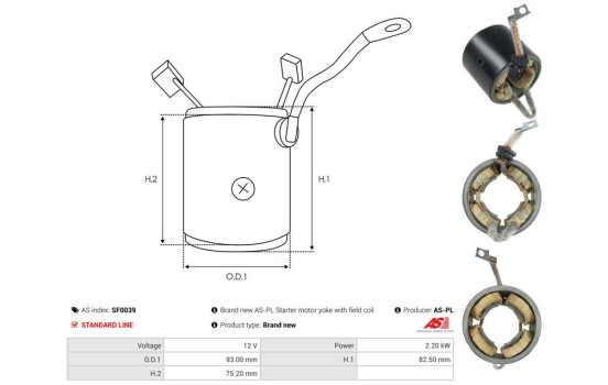 Exciter winding, starter, Image 4