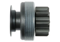 Free wheel drive, starter