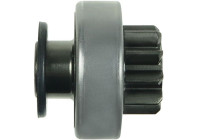 Free wheel drive, starter