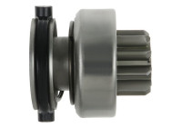 Free wheel drive, starter