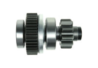 Free wheel drive, starter