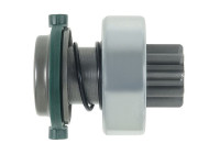 Free wheel drive, starter