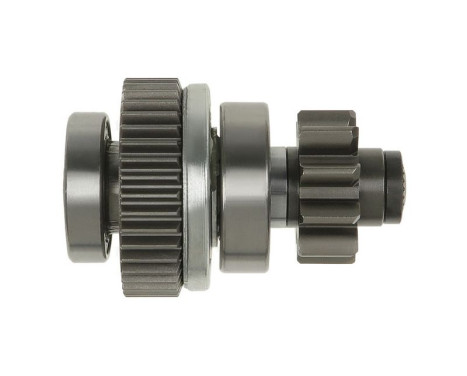 Free wheel drive, starter