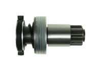 Free wheel drive, starter