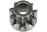 Free wheel drive, starter