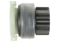 Free wheel drive, starter