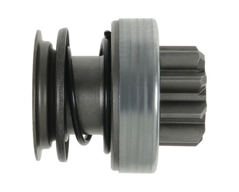 Free wheel drive, starter